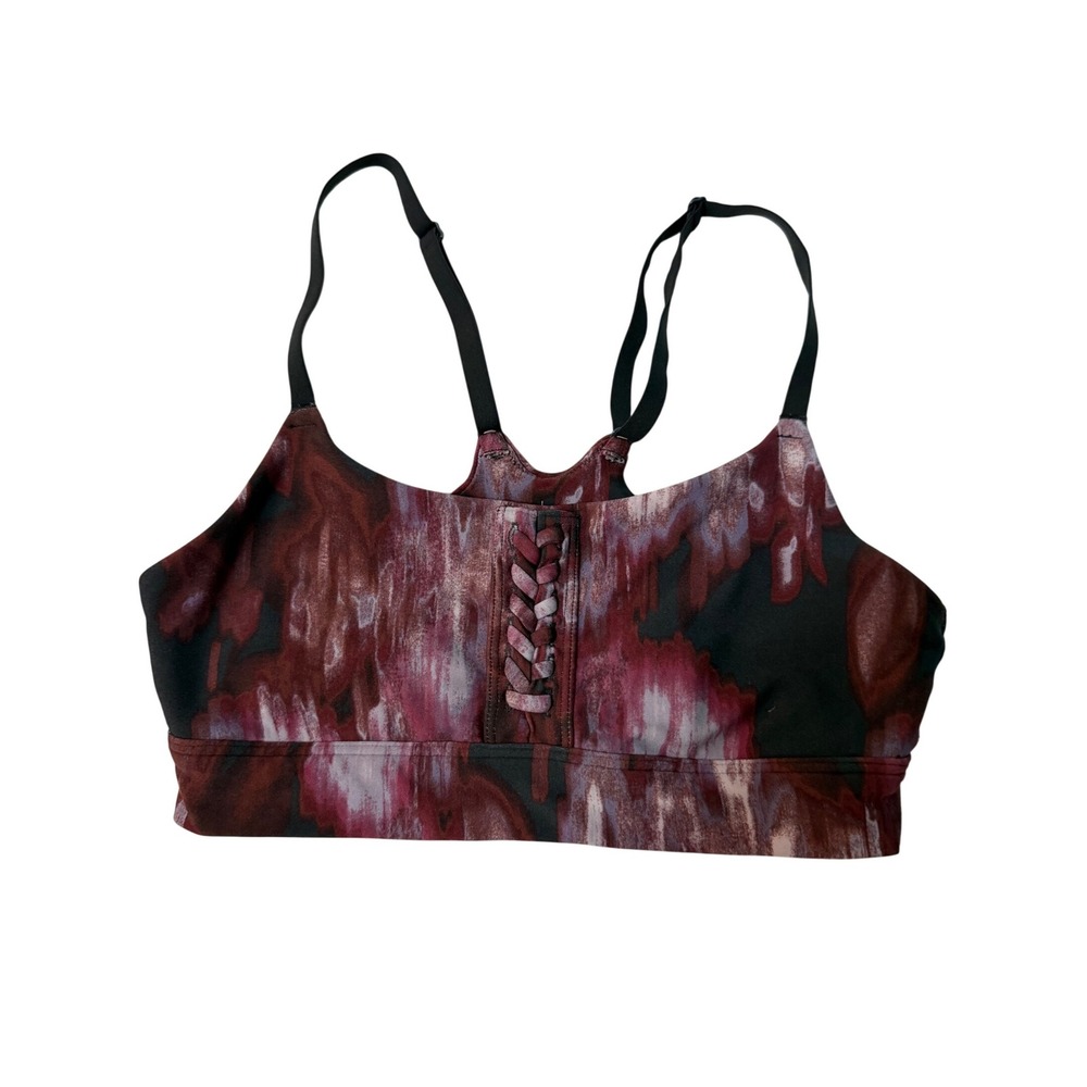 OFFLINE by Aerie Real Me Strappy Lace Up Sports Bra Size S